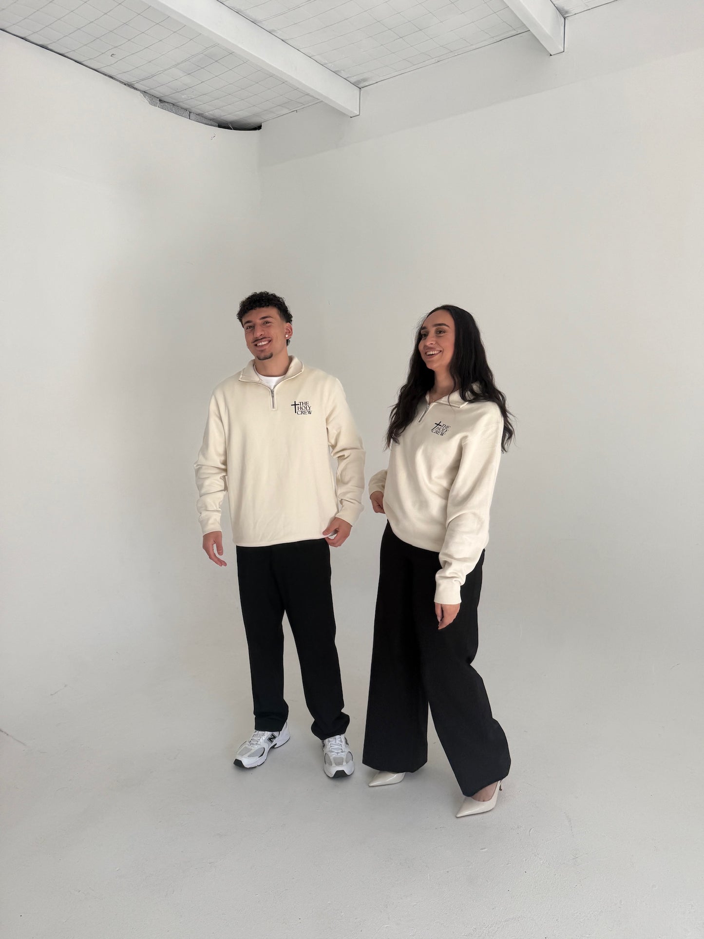 Half Zip Crew - Luke 18-1