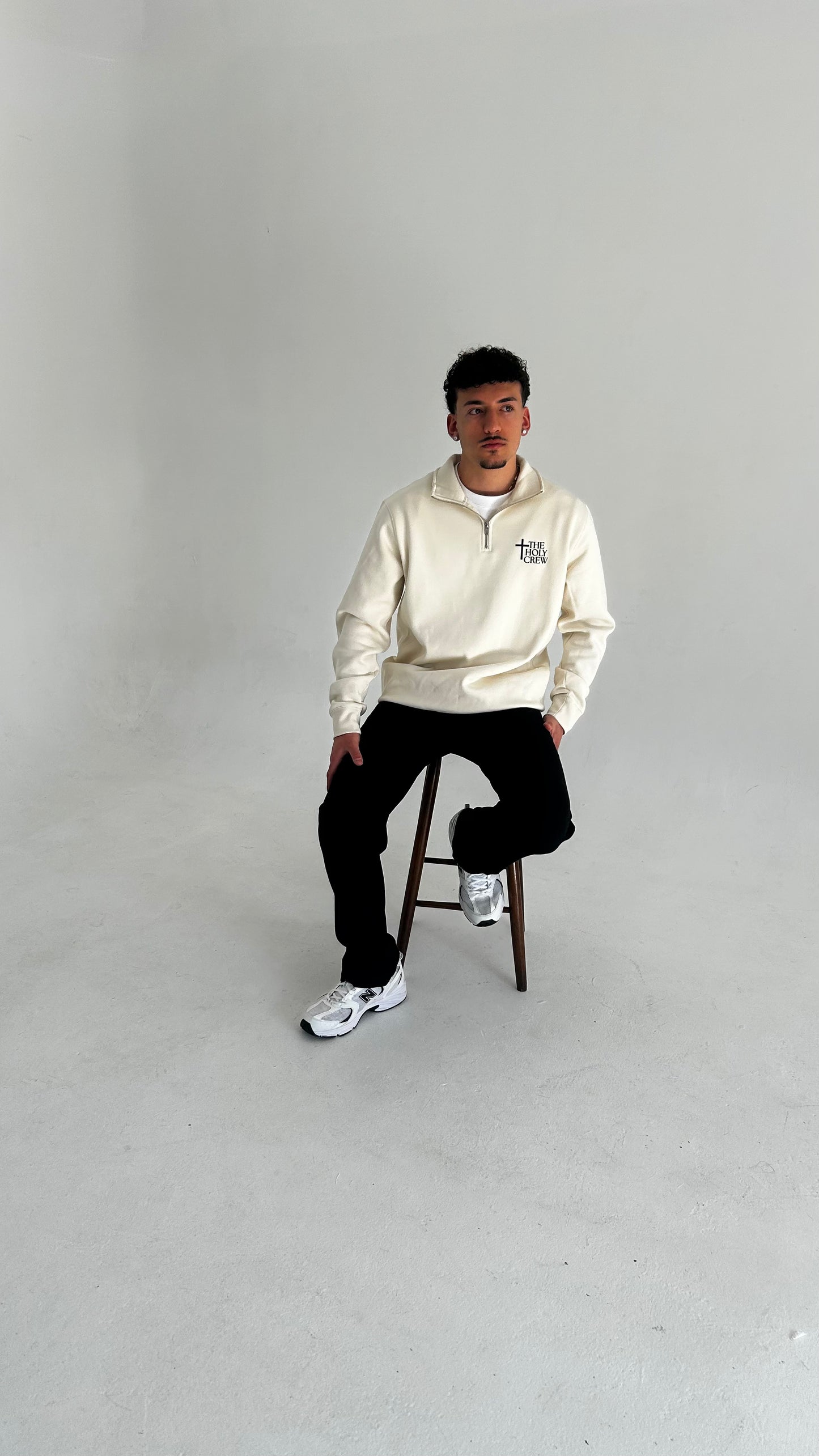 Half Zip Crew - Luke 18-1