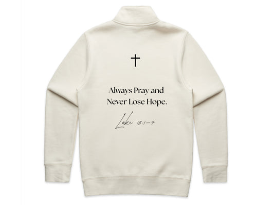 Half Zip Crew -  Luke 18-1