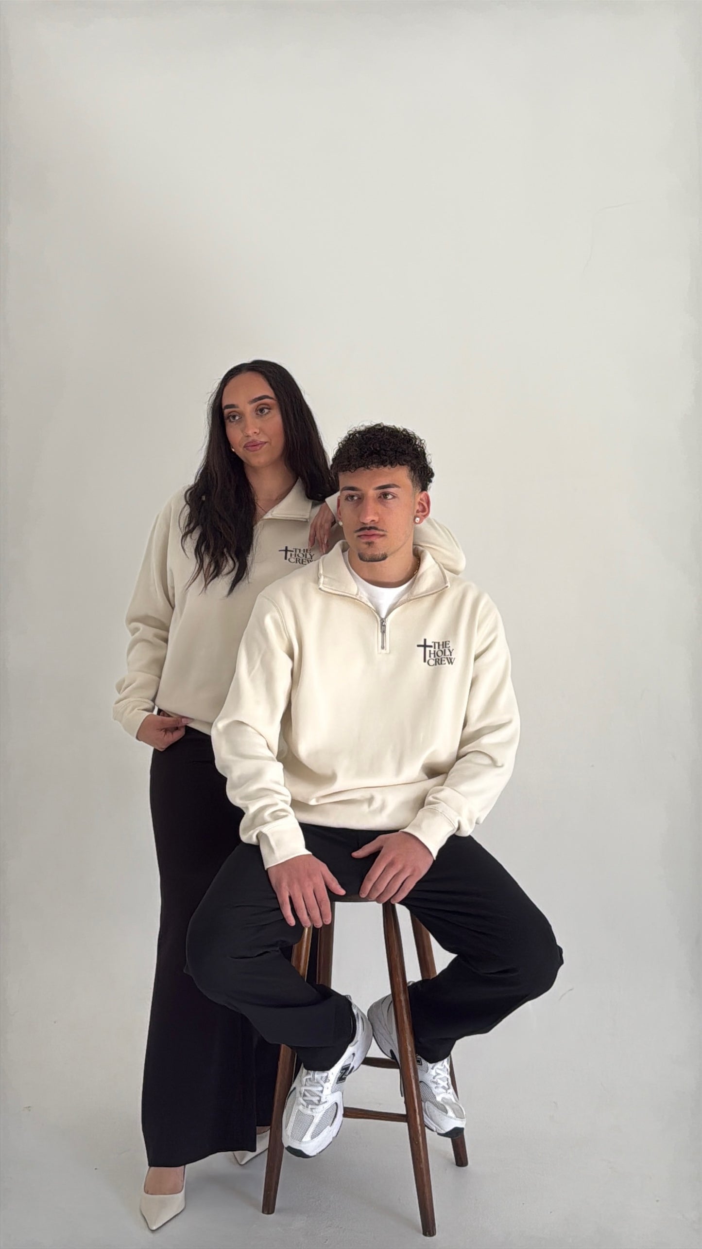 Half Zip Crew -  Luke 18-1