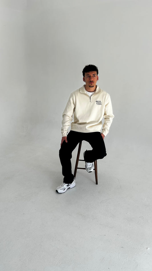 Half Zip Crew -  Luke 18-1